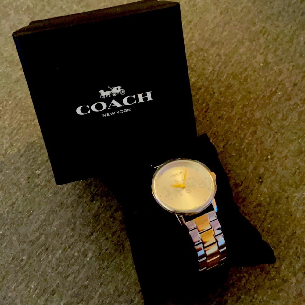 Brand new never worn Coach women’s watch